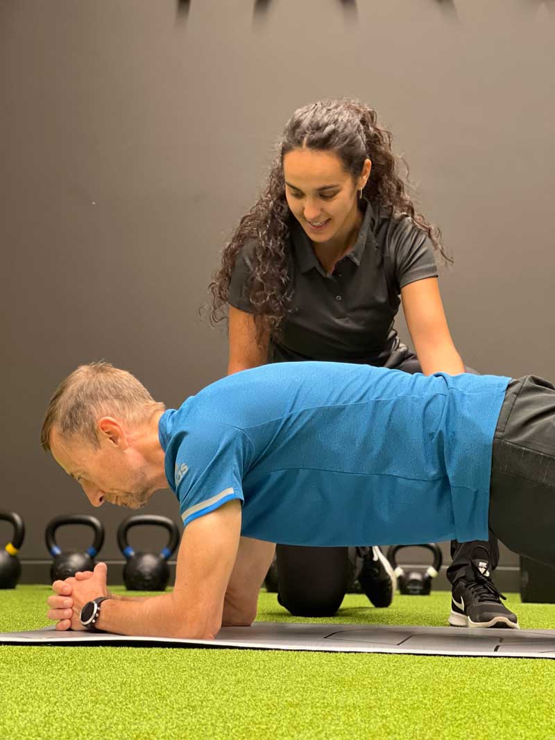 Patricia Caudet - entrenamiento